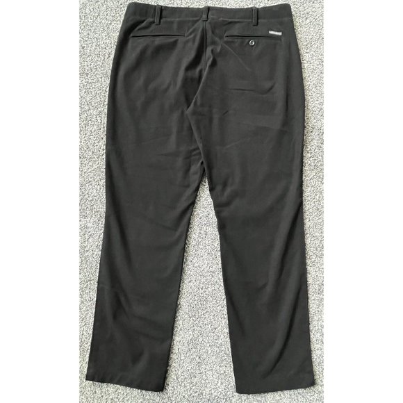 NWOT Eddie Bauer Pants Men's 38 X 32 BLACK Slash Pockets Zip Closure Back Pocket - Picture 4 of 16